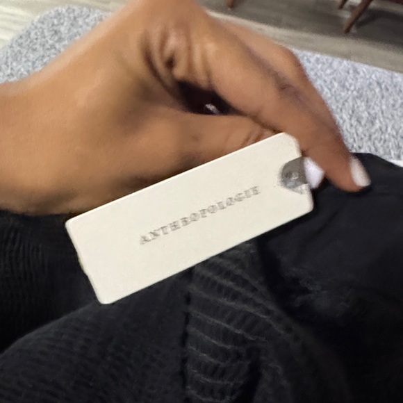 NWT PEIXOTO ANTHROPOLOGIE mini black dress with ruffles XL - Picture 5 of 9